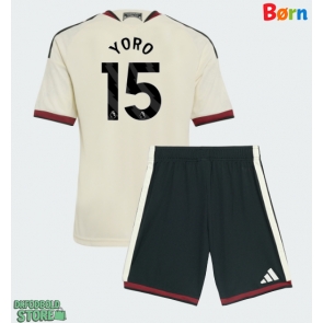 Manchester United Leny Yoro #15 Replika Babytøj Tredje sæt Børn 2026-27 Kortærmet (+ Korte bukser)
